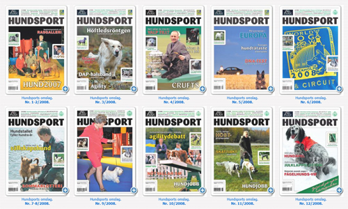 Hundsports omslag 2008